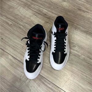 Nike Jordan Men’s Black & White High Top Sneakers